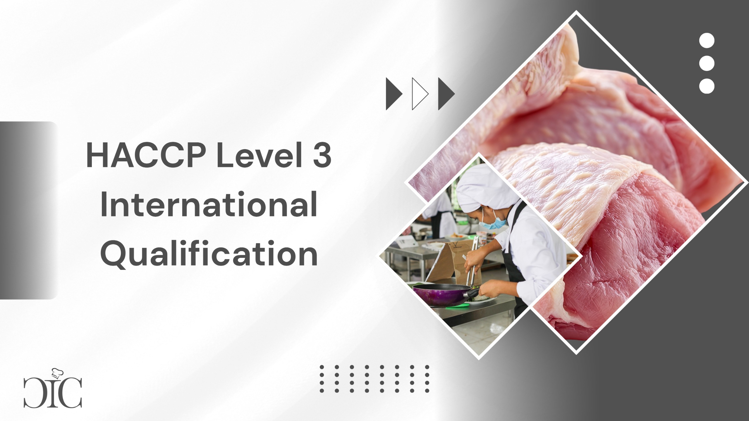 مؤهل HACCP المستوى الثالث الدولي